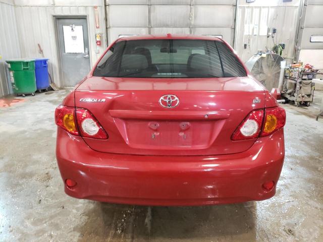JTDBL40E39J016171 - 2009 TOYOTA COROLLA BASE BURGUNDY photo 6