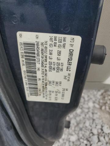 2A8HR54P08R137317 - 2008 CHRYSLER TOWN & COUNTRY TOURING BLUE photo 13