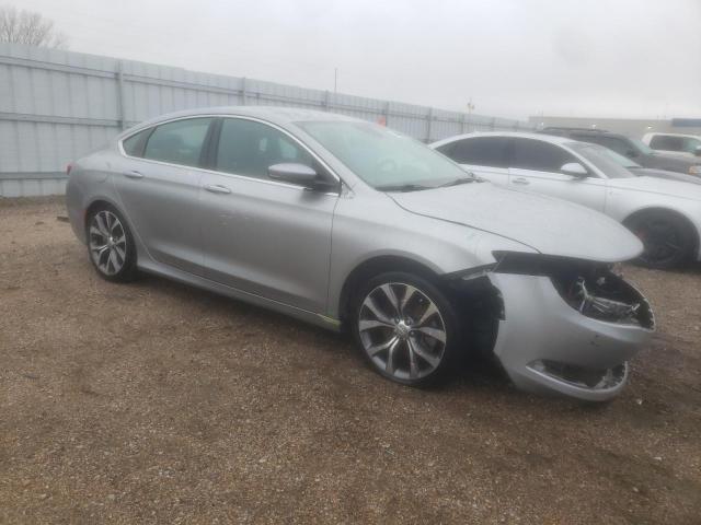 1C3CCCEG9FN656774 - 2015 CHRYSLER 200 C SILVER photo 4