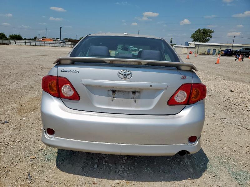 1NXBU40E79Z073528 - 2009 TOYOTA COROLLA BASE Արծաթագույն լուսանկար 6