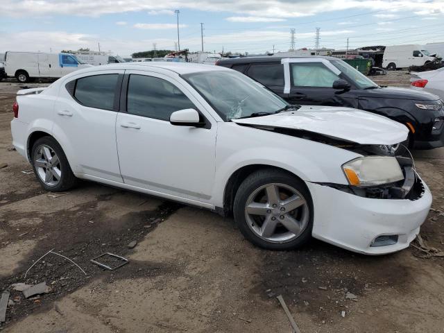 1C3CDZEG4CN253734 - 2012 DODGE AVENGER SXT WHITE photo 4