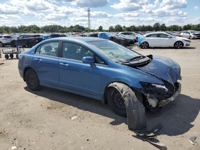 19XFA1F56BE031036 - 2011 HONDA CIVIC LX ლურჯი ფოტო 4