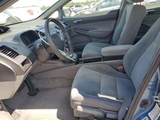 19XFA1F56BE031036 - 2011 HONDA CIVIC LX ლურჯი ფოტო 7