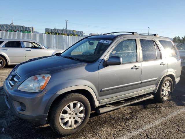 JHLRD78995C065459 - 2005 HONDA CR-V SE GRAY photo 1