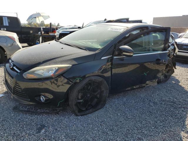 1FADP3N28EL182972 - 2014 FORD FOCUS TITANIUM BLACK photo 1