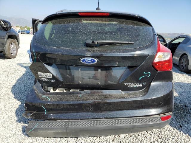 1FADP3N28EL182972 - 2014 FORD FOCUS TITANIUM BLACK photo 6