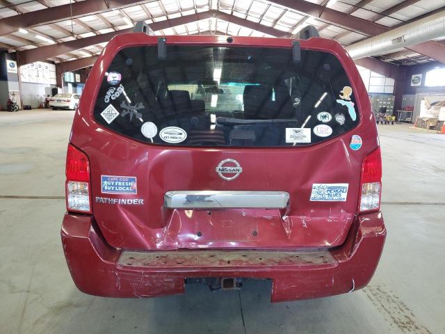 5N1AR18W25C701097 - 2005 NISSAN PATHFINDER LE Rojo foto 6