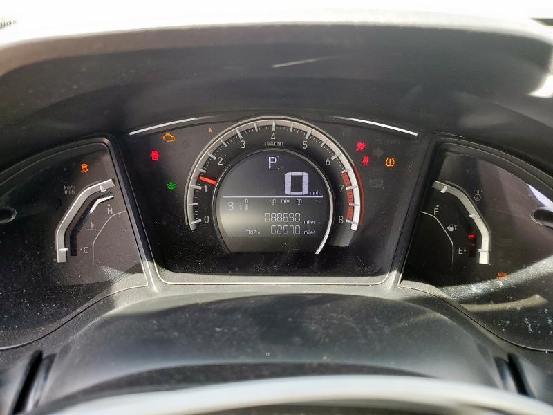 SHHFK7H23JU208667 - 2018 HONDA CIVIC LX WHITE photo 9