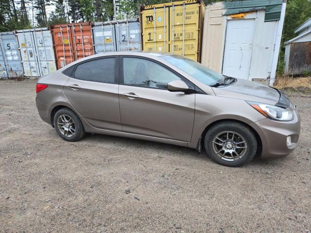 KMHCT4AE5DU364009 - 2013 HYUNDAI ACCENT GLS BEIGE photo 4