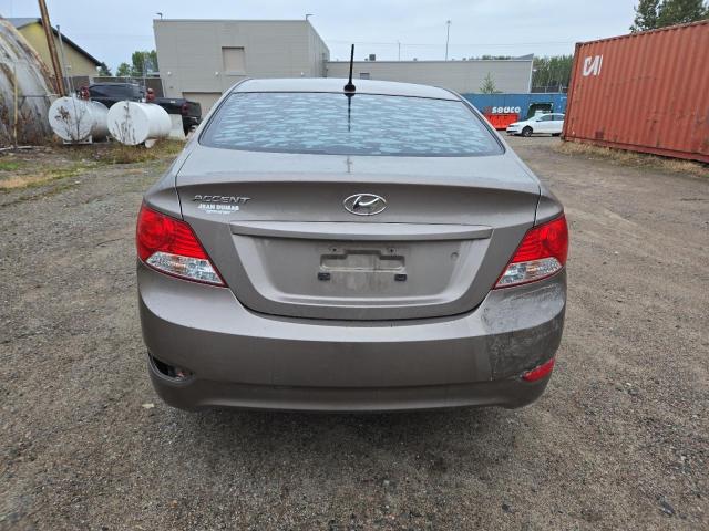 KMHCT4AE5DU364009 - 2013 HYUNDAI ACCENT GLS BEIGE photo 6