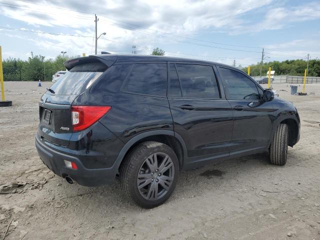 5FNYF8H57MB035500 - 2021 HONDA PASSPORT EXL Siyah fotoğraf 3