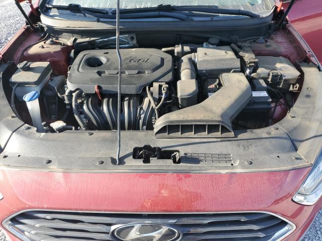5NPE24AFXKH790472 - 2019 HYUNDAI SONATA SE 红色 照片 11