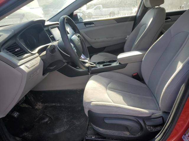 5NPE24AFXKH790472 - 2019 HYUNDAI SONATA SE 红色 照片 7