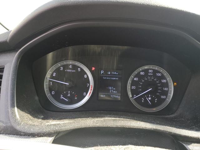 5NPE24AFXKH790472 - 2019 HYUNDAI SONATA SE 红色 照片 9