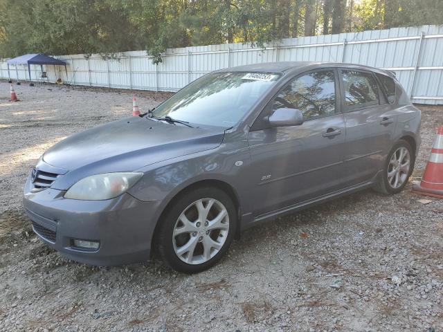 JM1BK343X71601039 - 2007 MAZDA 3 HATCHBACK GRAY photo 1