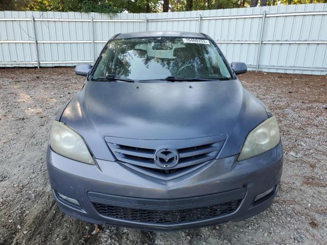 JM1BK343X71601039 - 2007 MAZDA 3 HATCHBACK GRAY photo 5