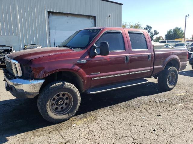 1FTSW31F8YED62443 - 2000 FORD F350 SRW SUPER DUTY RED photo 1