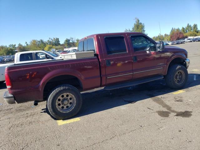 1FTSW31F8YED62443 - 2000 FORD F350 SRW SUPER DUTY RED photo 3