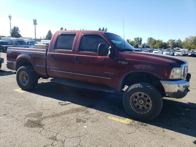 1FTSW31F8YED62443 - 2000 FORD F350 SRW SUPER DUTY RED photo 4