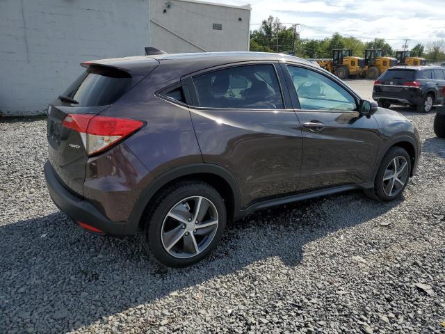 3CZRU6H55NM737613 - 2022 HONDA HR-V EX MAROON photo 3