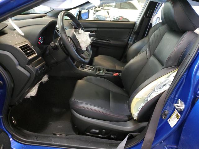 JF1VA1P63M8817785 - 2021 SUBARU WRX LIMITED BLUE photo 7