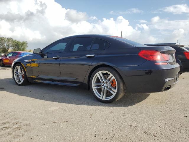 WBA6D4C51GD977421 - 2016 BMW 650 I GRAN COUPE BLACK photo 2