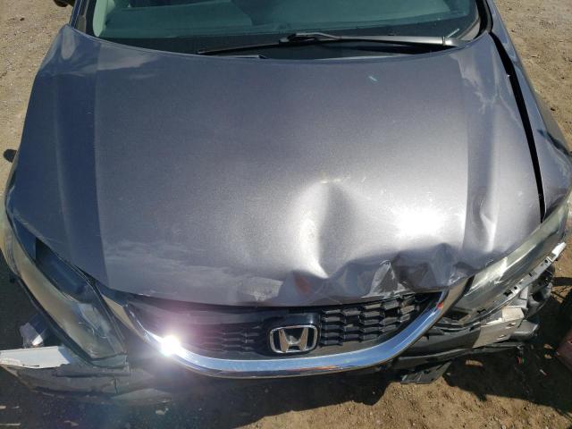19XFB2F9XFE233499 - 2015 HONDA CIVIC EXL GRAY photo 11