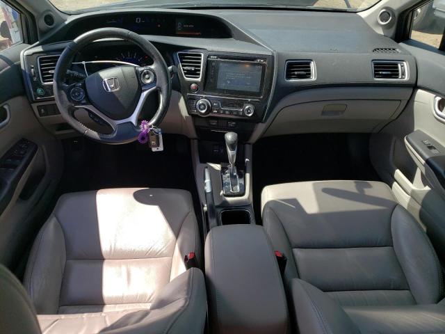 19XFB2F9XFE233499 - 2015 HONDA CIVIC EXL GRAY photo 8