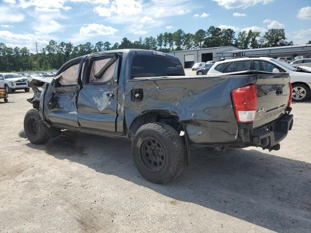 3TMCZ5AN0HM109691 - 2017 TOYOTA TACOMA DOUBLE CAB GRAY photo 2