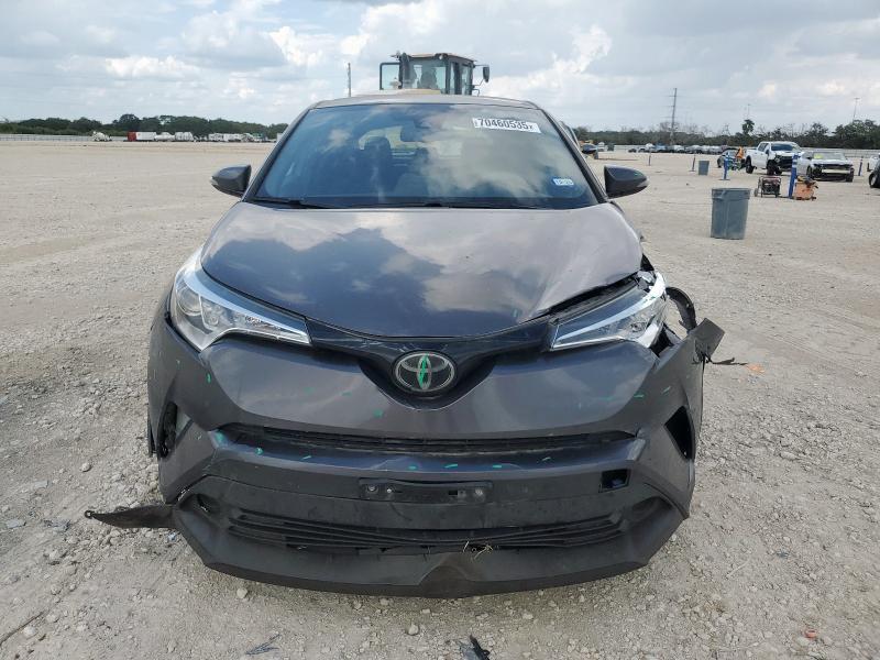 JTNKHMBX8K1042475 - 2019 TOYOTA C-HR XLE GRAY photo 5
