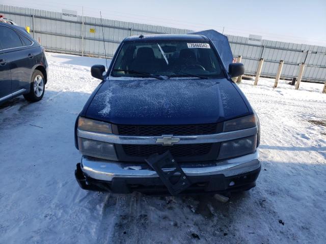 1GCDT196858119414 - 2005 CHEVROLET COLORADO BLUE photo 5