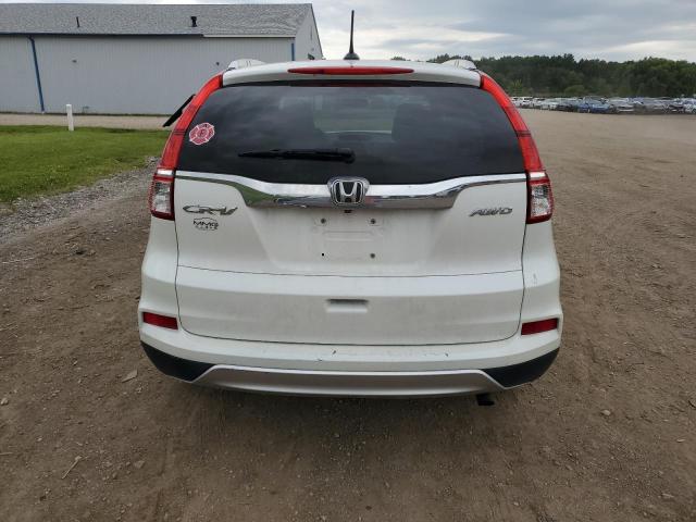 5J6RM4H73FL108103 - 2015 HONDA CR-V EXL WHITE photo 6