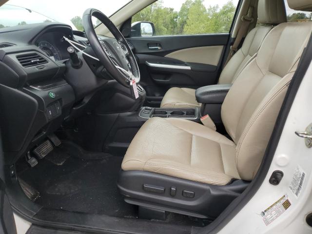 5J6RM4H73FL108103 - 2015 HONDA CR-V EXL WHITE photo 7