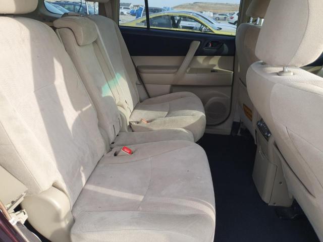 5TDZK3EH7BS025530 - 2011 TOYOTA HIGHLANDER BASE برغندي صورة 11