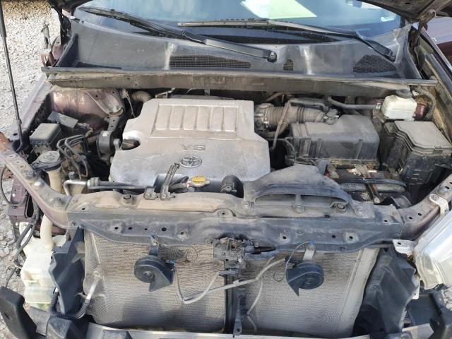 5TDZK3EH7BS025530 - 2011 TOYOTA HIGHLANDER BASE برغندي صورة 12