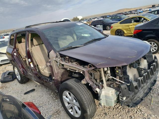 5TDZK3EH7BS025530 - 2011 TOYOTA HIGHLANDER BASE برغندي صورة 4