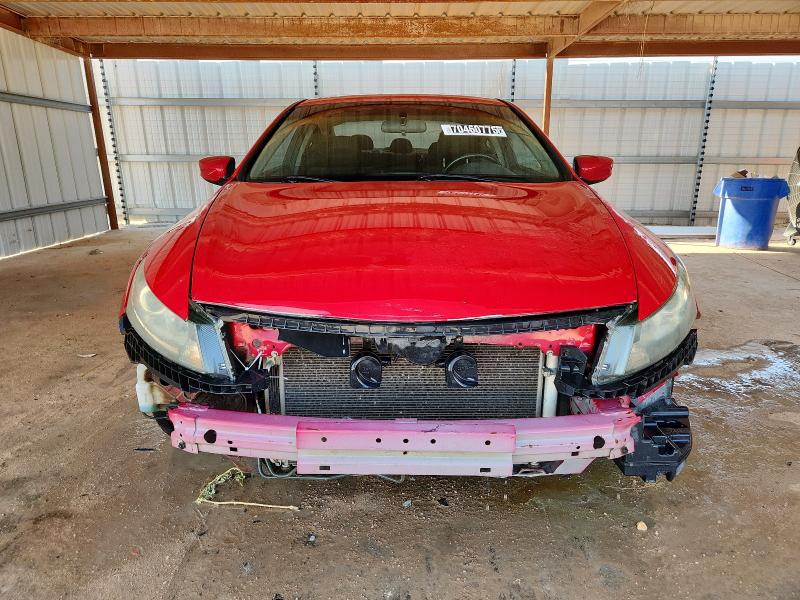 1HGCS1B72AA015023 - 2010 HONDA ACCORD EX RED photo 5
