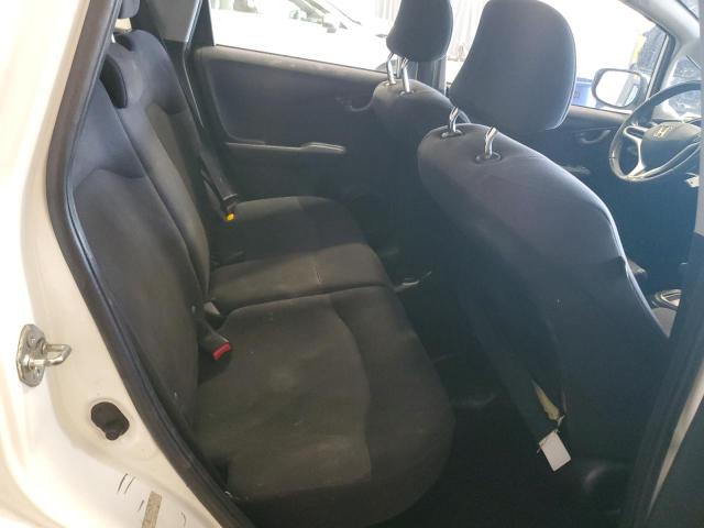 JHMGE8H41AC030435 - 2010 HONDA FIT SPORT WHITE photo 10