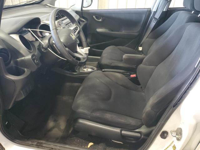 JHMGE8H41AC030435 - 2010 HONDA FIT SPORT WHITE photo 7
