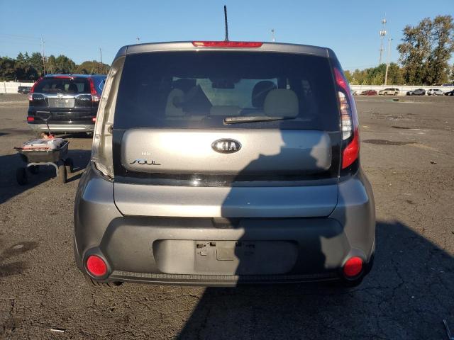 KNDJN2A26E7074507 - 2014 KIA SOUL GRAY photo 6