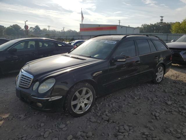 WDBUH87X77X212650 - 2007 MERCEDES-BENZ E 350 4MATIC WAGON BLACK photo 1