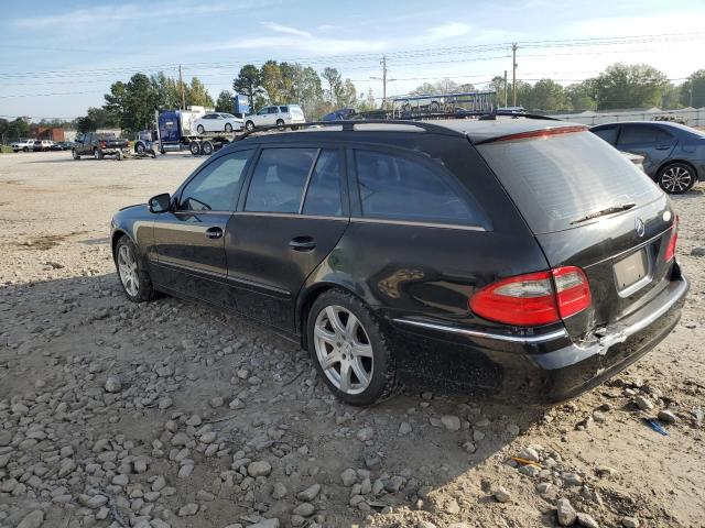 WDBUH87X77X212650 - 2007 MERCEDES-BENZ E 350 4MATIC WAGON BLACK photo 2