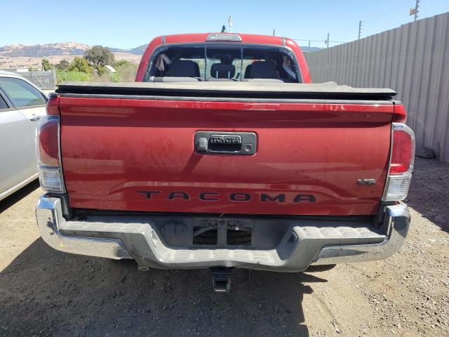 3TYCZ5AN9NT099758 - 2022 TOYOTA TACOMA DOUBLE CAB RED photo 6