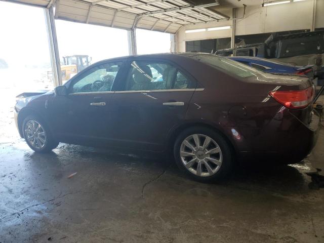 3LNHL2JC9CR803971 - 2012 LINCOLN MKZ MAROON photo 2