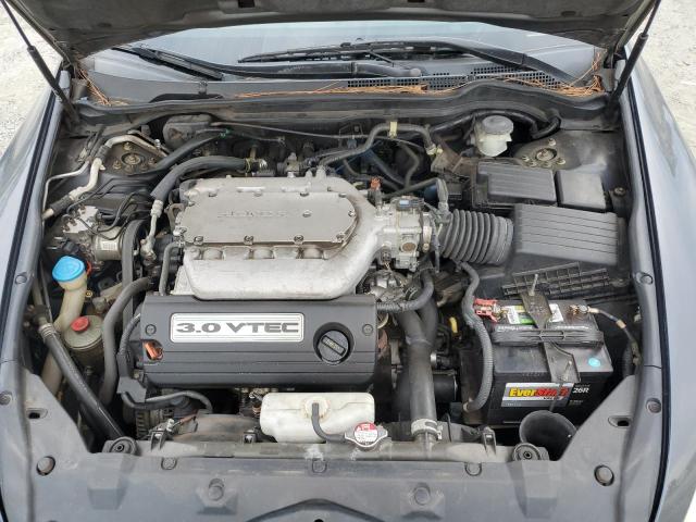 1HGCM66514A087576 - 2004 HONDA ACCORD EX BLACK photo 11