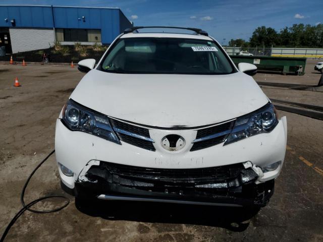 2T3RFREV8DW118989 - 2013 TOYOTA RAV4 XLE WHITE photo 5