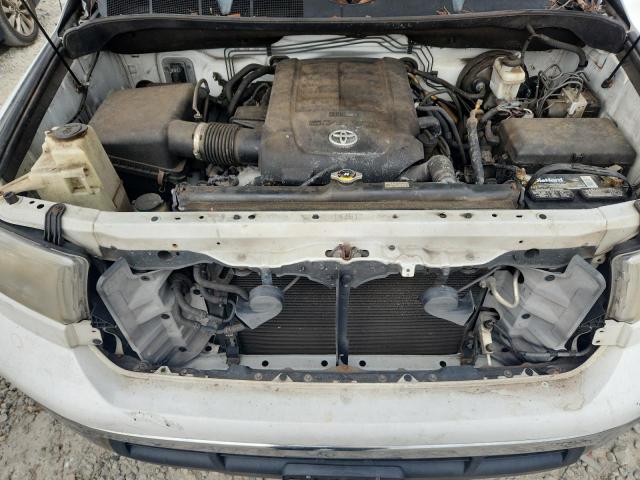 5TFCY5F13CX013887 - 2012 TOYOTA TUNDRA DOUBLE CAB SR5 WHITE photo 11