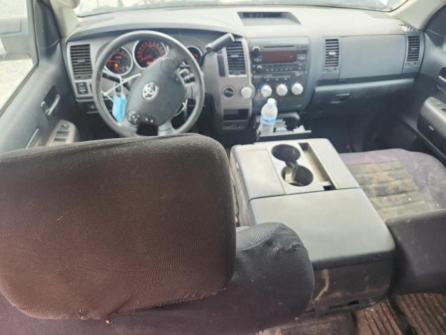 5TFCY5F13CX013887 - 2012 TOYOTA TUNDRA DOUBLE CAB SR5 WHITE photo 8