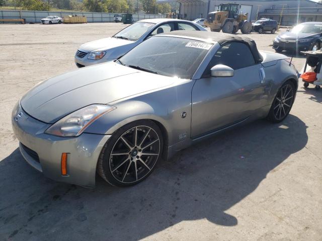 JN1AZ36A74T012665 - 2004 NISSAN 350Z ROADSTER SILVER photo 1