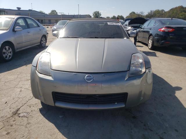 JN1AZ36A74T012665 - 2004 NISSAN 350Z ROADSTER SILVER photo 5